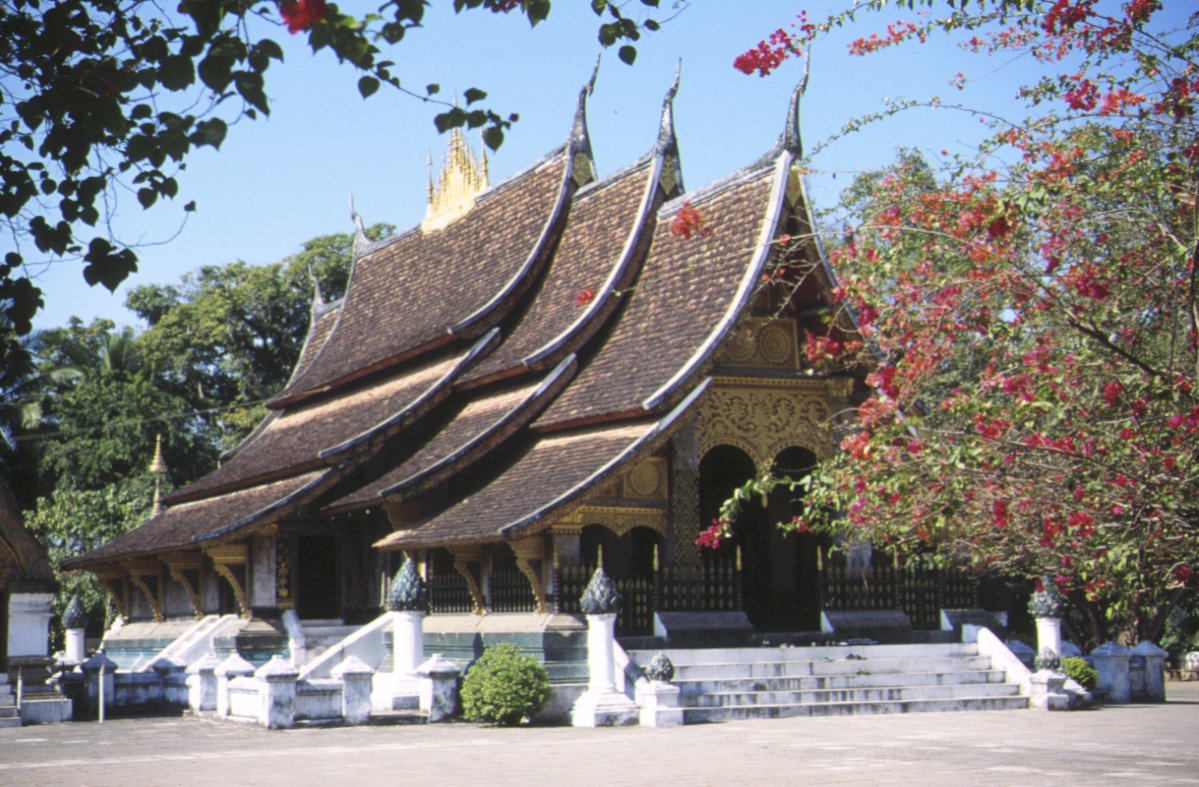 pagode royale à Luang Prabnag
